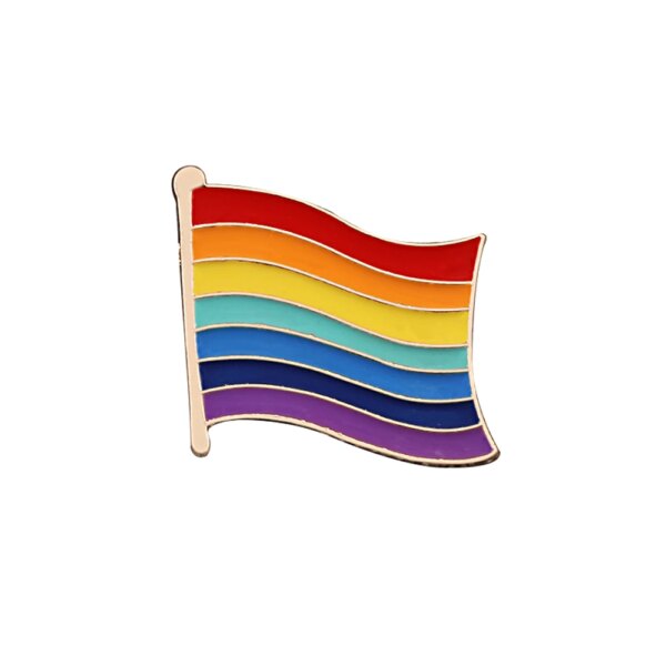 Rainbow Pride Flag 1978 Pin